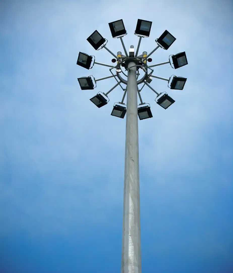 برج نوری ۱۲ متری | قیمت برج روشنایی۱۲ متری + مشخصات فنی