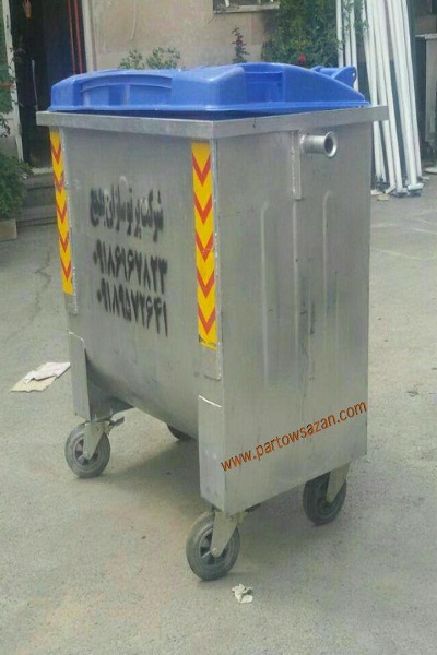 تولید کنندگان سطل زباله فلزی 660 لیتری