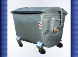مشخصات سطل زباله گالوانیزه 240 لیتری