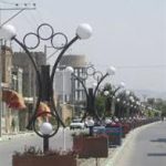 ساخت پایه چراغ های خیابانی تهران