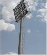 نصب پایه برج روشنایی استادیومی