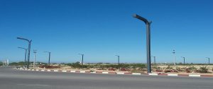 پایه چراغ خیابانی گالوانیزه در اراک 18 پایه چراغ خیابانی