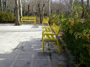 مبلمان شهری در تهران