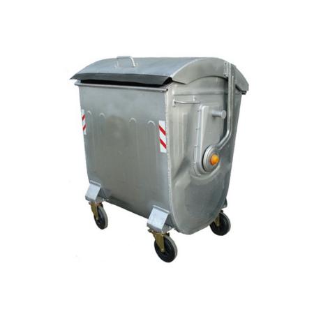 تولید و فروش سطل زباله مکانیزه گالوانیزه ارزان قیمت