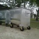 مشخصات سطل زباله گالوانیزه 770 لیتری 30 مشخصات سطل زباله گالوانیزه 770 لیتری