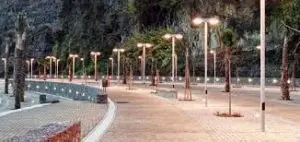 پایه چراغ روشنایی معابر و خیابانی 7 پایه چراغ روشنایی